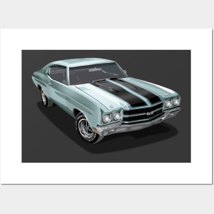 1970 Chevrolet Chevelle SS Posters and Art